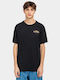 T-shirt Μαύρο