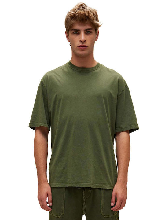 Dirty Laundry Herren T-Shirt Kurzarm Grün