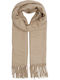 Frauen Wollschal Beige