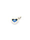 Kirkikosmima White Gold Heart Kids Pendant 14K 105789