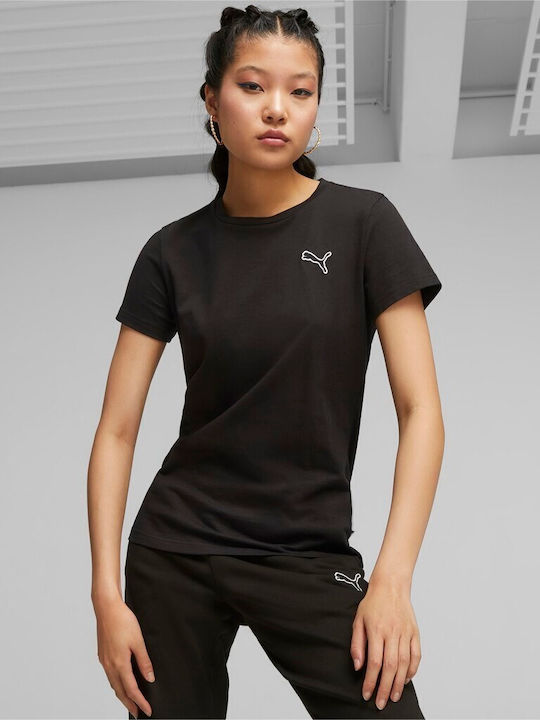 Better Women's Athletic Blouse Short Sleeve Black