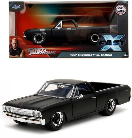 Jada Toys Fast & Furious 1967 El Camino Fahrzeug Replik Länge 11,8cm im Maßstab 1:24
