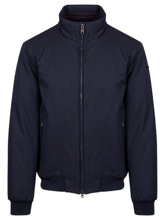 M Vincit Winter Jacke Winddicht Marineblau