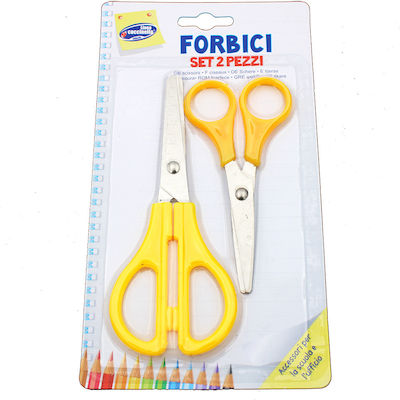 Scissors for Crafts with Metallic Blade Yellow