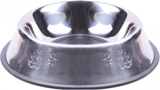 Nunbell Pet Stainless Steel Bowl Food & Water for Dog & Cat 22cm in Silver Color