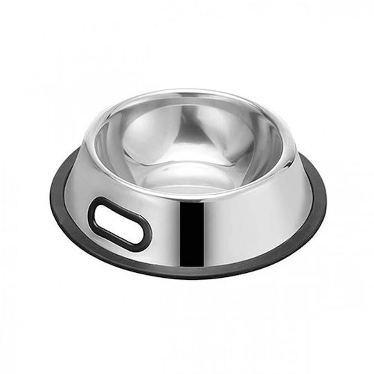 Nunbell Pet Stainless Steel Bowl Food & Water for Dog & Cat 18cm in Silver Color