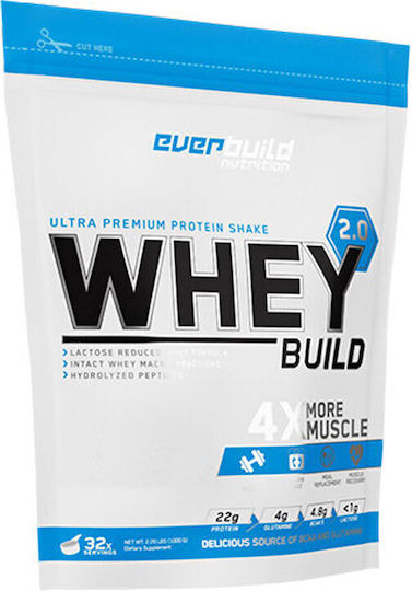 Everbuild Nutriton Whey Build 2.0 Протеин Суроватъчен с Вкус Cookies & Cream 1kg