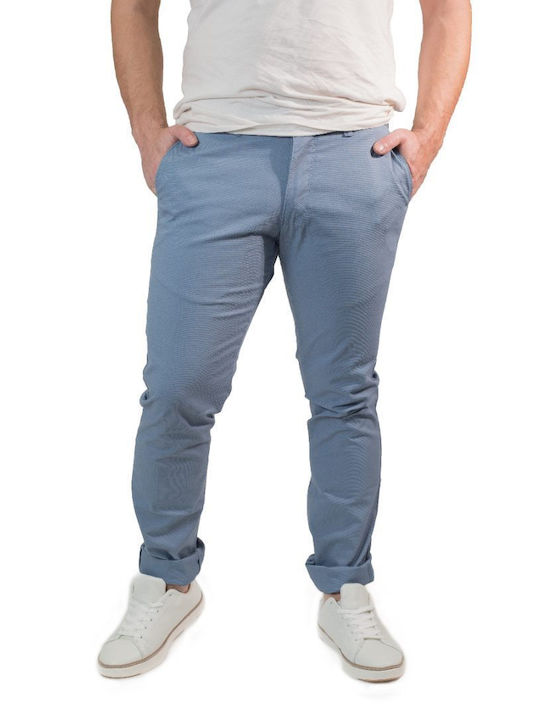 Pantaloni Chinos pentru bărbați Hijack Γ5200 - Albastru Cer