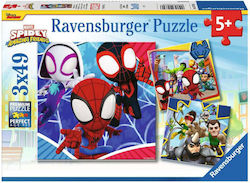 Puzzle pentru Copii Spidey's adventures pentru 5++ Ani 147buc Ravensburger