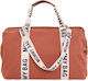 Childhome Wickeltasche-Wickeltasche Schulter/Hand Terracotta 55x30x30cm.