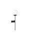 Zuma Line Orbit Leuchte Wand mit Fassung E27 Schwarz 16x55cm
