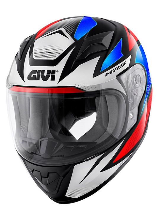 Givi HJ04 Evo Blue/Red Motorradhelm Volles Gesicht ECE 22.06 1190gr