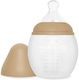Elhee Plastic Baby Bottle Anti-colic with Silicone Teat for 0+ Months Oats 240ml