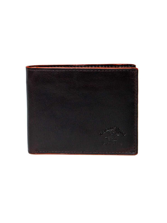 Beverly Hills Polo Club Men's Leather Wallet Brown