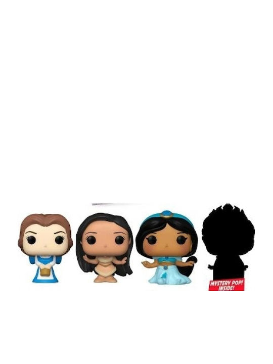 Funko Bitty Pop! Disney: Peasant Belle, Pocahontas, Jasmine & Mystery Chase 4τμχ Funko Bitty Pop! Disney: Peasant Belle, Pocahontas, Jasmine & Mystery Chase 4τμχ