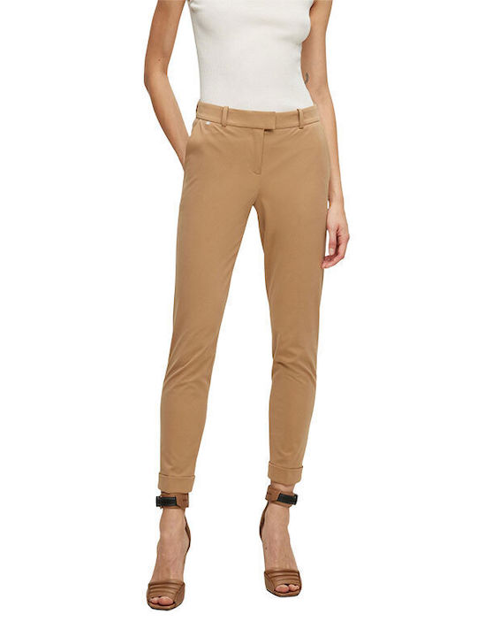 Hugo Boss Damen Stoff Hose Tabac Braun