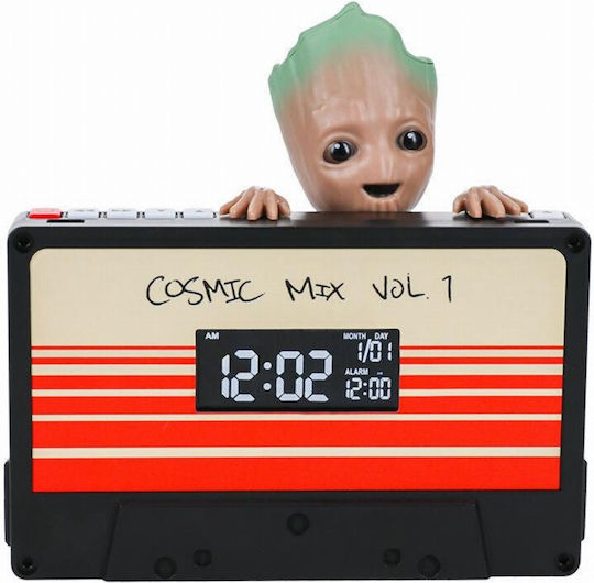 Paladone Marvel: Guardians of the Galaxy - Cosmic Mix Επιτραπέζιο Ψηφιακό Ρολόι με Ξυπνητήρι PP11305GT