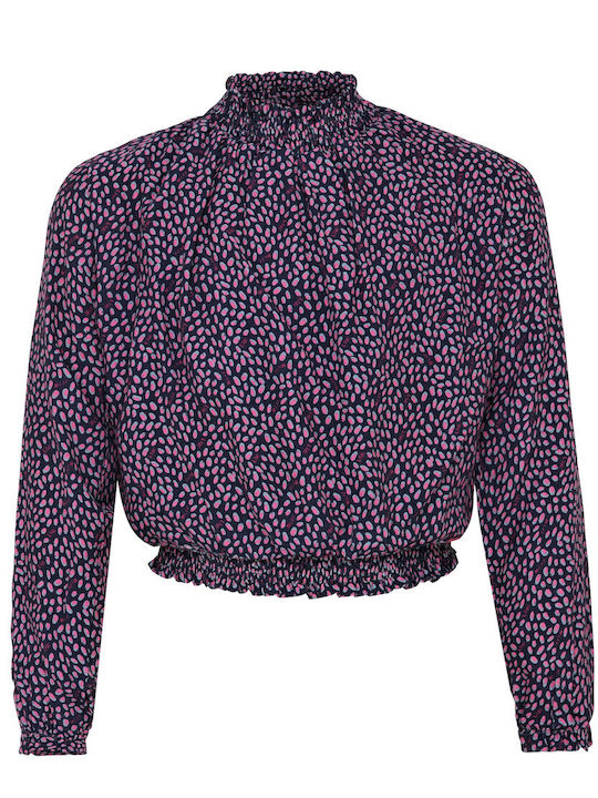 Kids' Shirt Long Sleeve Purple