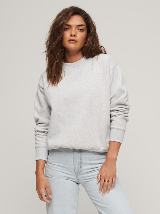 Superdry Essential Logo Women's Sweatshirt Gray