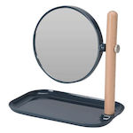 Tabletop Makeup Mirror Mirror Blue