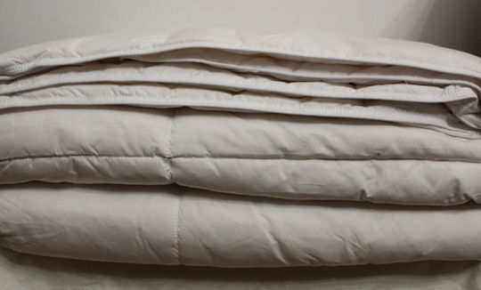 Manterol Casa Duvet Queen Down 220x240cm Zeta Ecru 350 GSMGsm 9 togs Togs