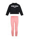 Kids' Set with Leggings Winter 2pcs Papaya