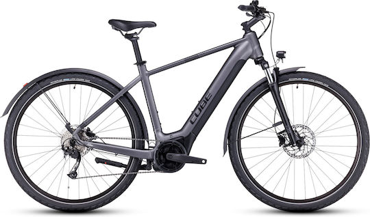 CUBE Nuride Hybrid 28" 2023 Gray Electric Mountain Bike