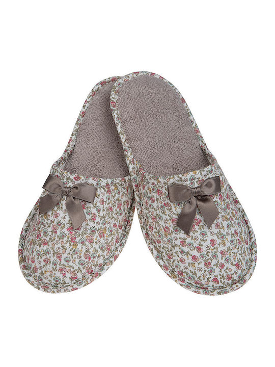 Amaryllis Slippers Πετσετέ Χειμερινές Γυναικείε...