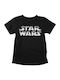 Softworld Star Wars Logo T-shirt Star Wars Μαύρο