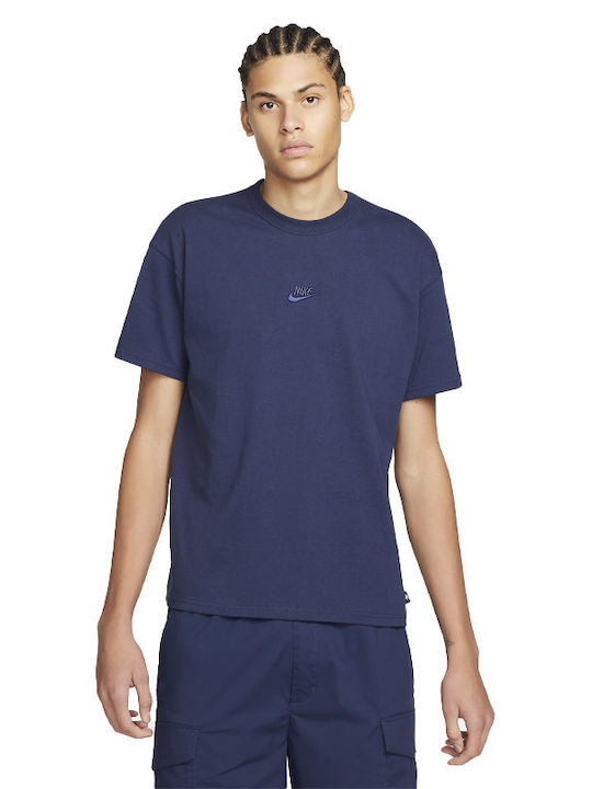 Nike Ανδρικό T-shirt Κοντομάνικο Μπλε