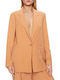 DKNY Damen Blazer Braun
