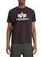 Alpha Industries Men's Short Sleeve T-shirt Brown