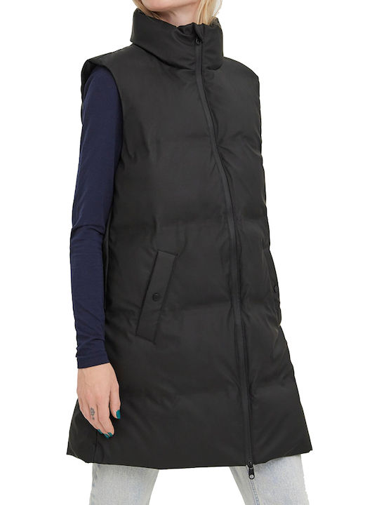 Vero Moda Fără mâneci Jachetă Puffer Negru