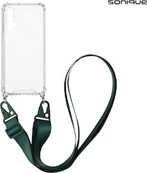 Sonique Strap Armor Clear Umschlag Rückseite Si...