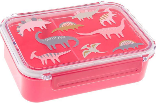 Stephen Joseph Pink Dino Plastic Kids' Food Container Dinosaurs Pink x x 5cm