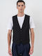 Fragosto Men's Vest Black