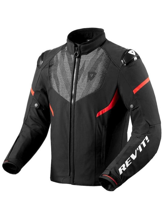 Rev'IT Hyperspeed 2 H2o Men's Motorcycle Jacket 4 Seasons Waterproof Black