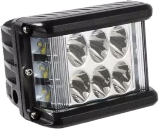 Squareς Headlights Car LED Mazda 5 12 / 24V 36W with White Lighting 1pcs