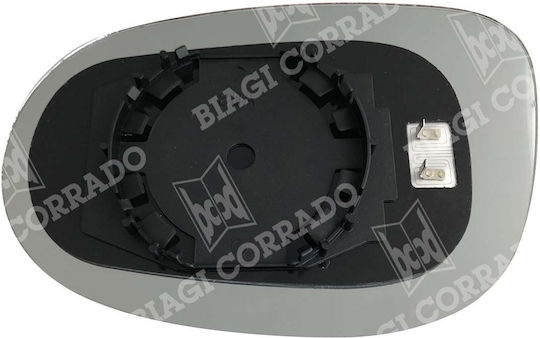 Heated Mirror Glass Car Exterior Mirrors Fiat Idea '08-'12