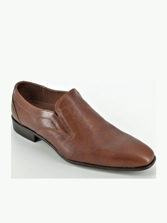 Men's Leather Moccasins Tabac Brown