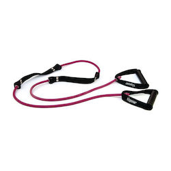Tiguar Bandă De Rezistență Gymtube Nivel De Rezistență Mediu / Hard Violet 2.15m
