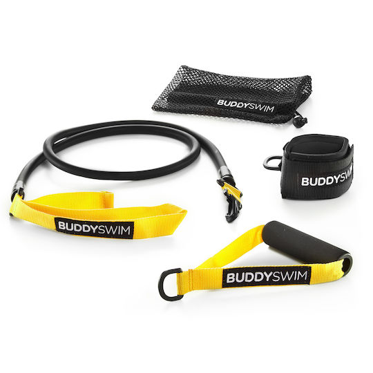 Buddyswim Gymtube Resistance Band Very Hard with Handles Yellow
