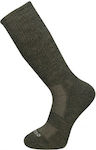 Comodo MID TRE2 Long Hunting Socks Woolen in Khaki color