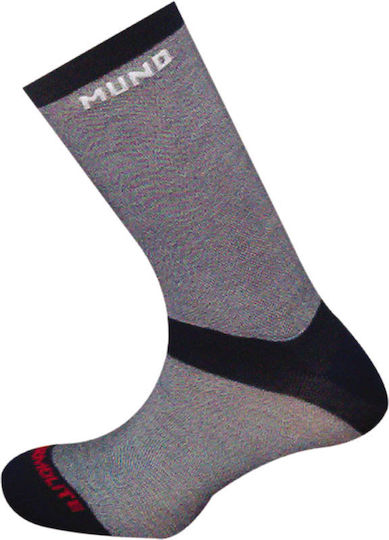 Mund Lang Jagdsocken in Gray Farbe