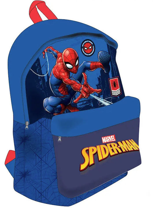 Marvel Spiderman School Bag Backpack Elementary, Elementary Blue