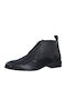 Leather Black Men's Boots Anatomical