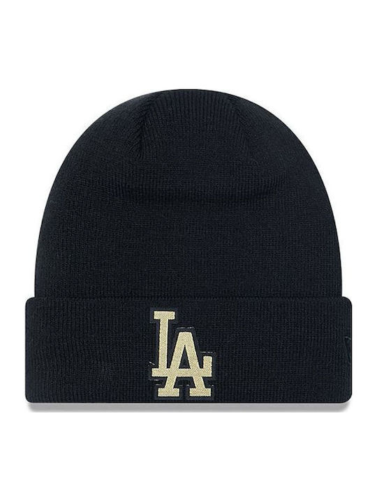 La Dodgers Beanie Unisex Beanie Knitted in Black color