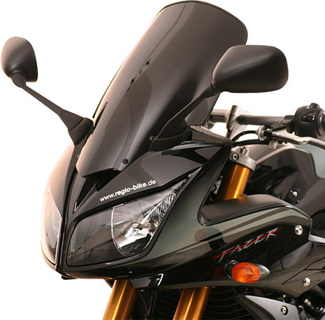MRA Motorcycle Windshield & Windscreen Tinted Visor for Yamaha FZ1 Fazer