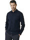 Long-sleeved Shirt Navy Blue