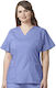 WonderWink V-Neck Femei Bluză medicală Albastru